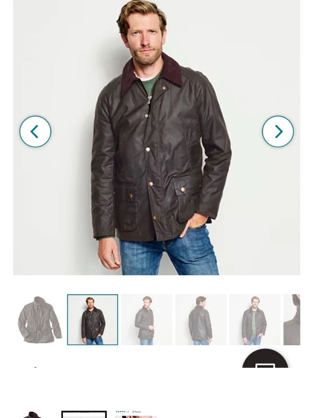 Barbour Waxed Asbury Jacket